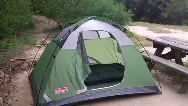 Camping Tent: Sundome 3 Person Tent (Green and Navy color options) Review