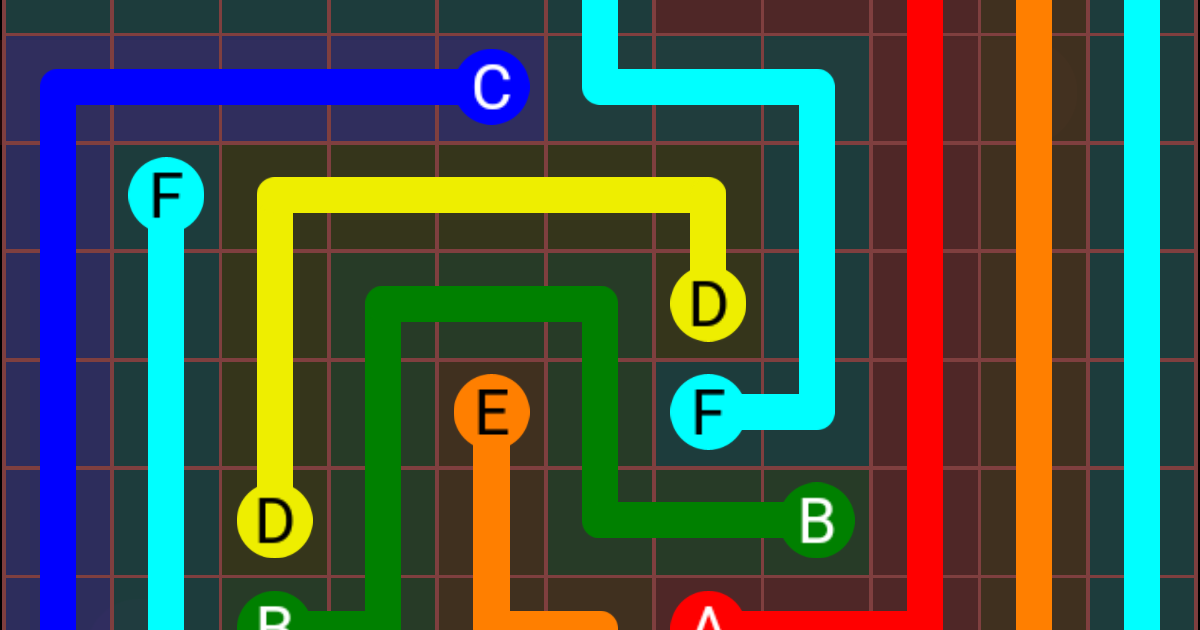 Flow Free Daily Puzzle Solutions