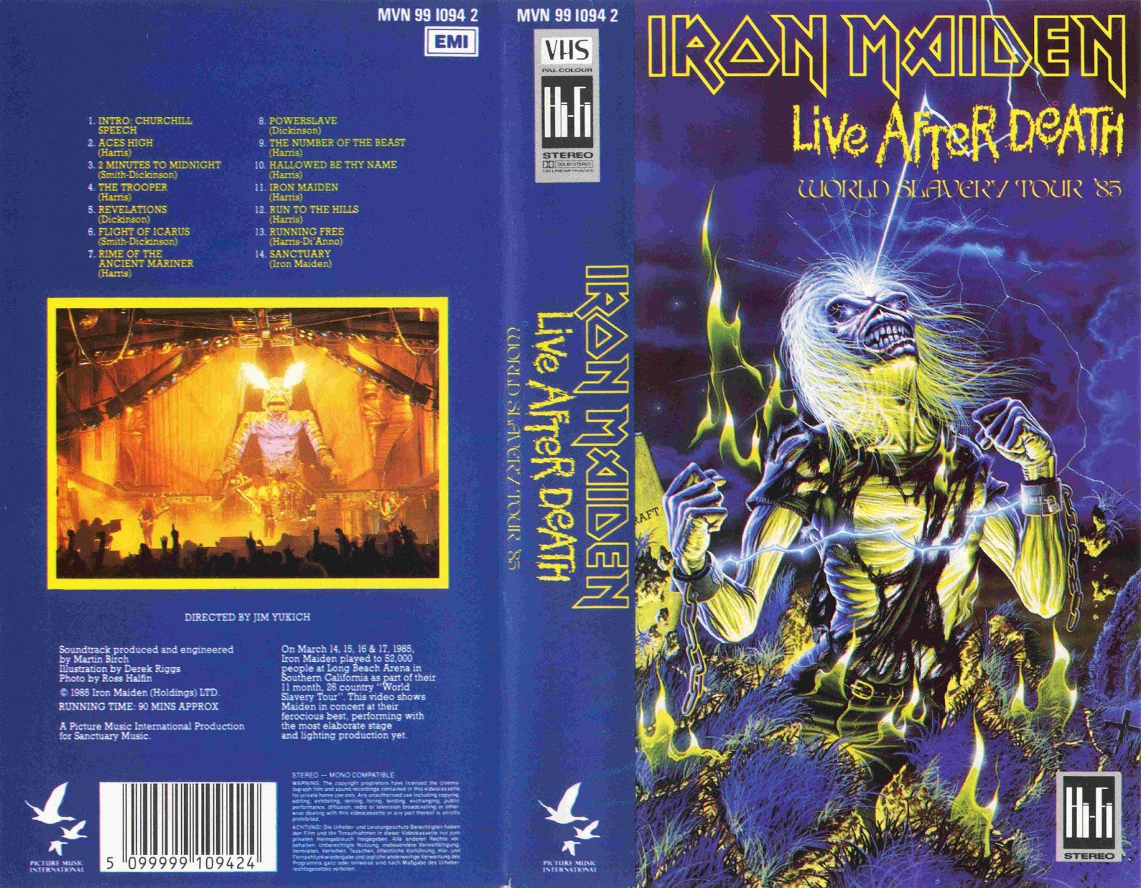 Riddle Of SteeL - MetaL Music: Iron Maiden - Live After Death, World