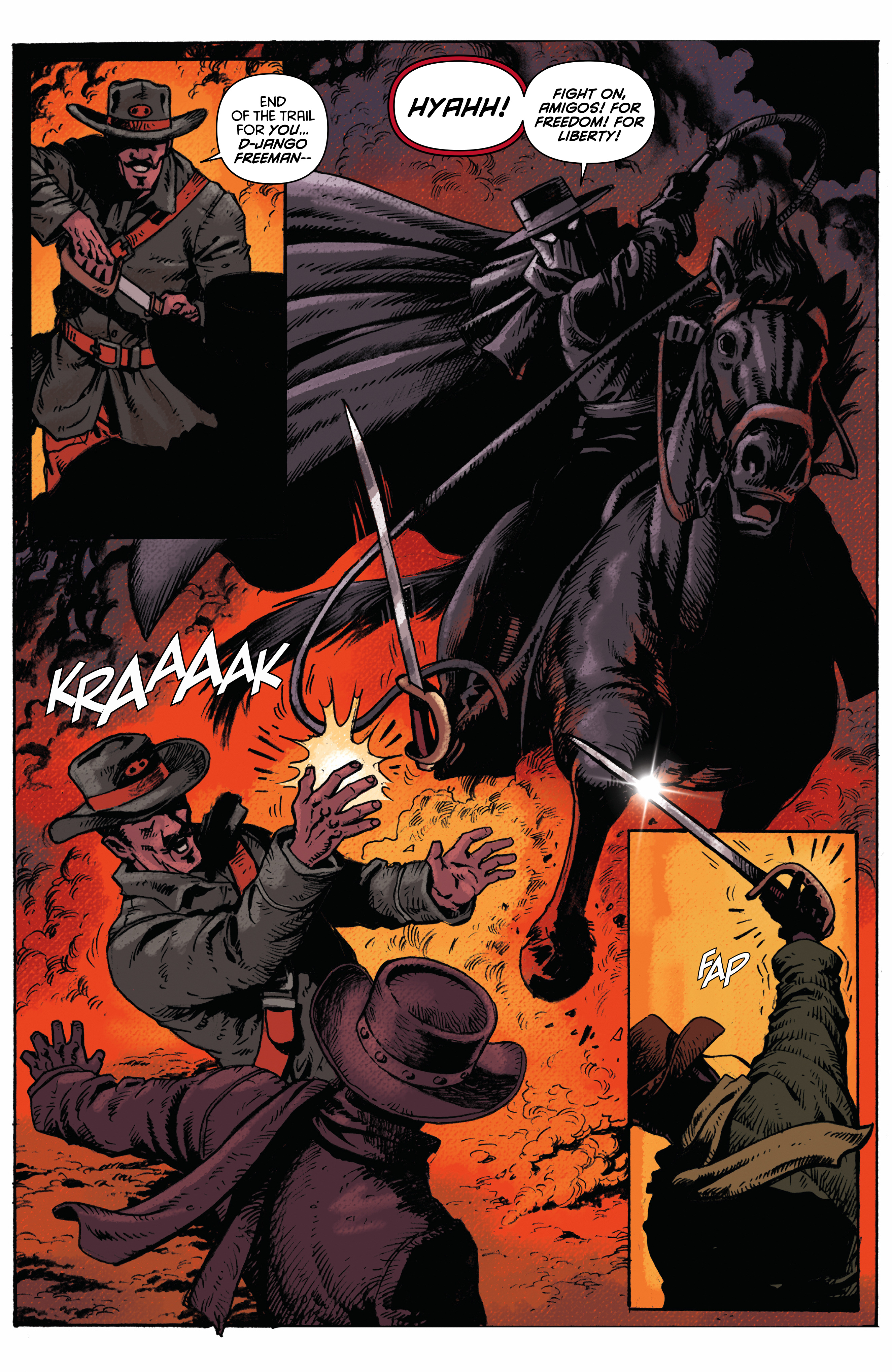 Read online Django/Zorro comic -  Issue # _TPB - 175