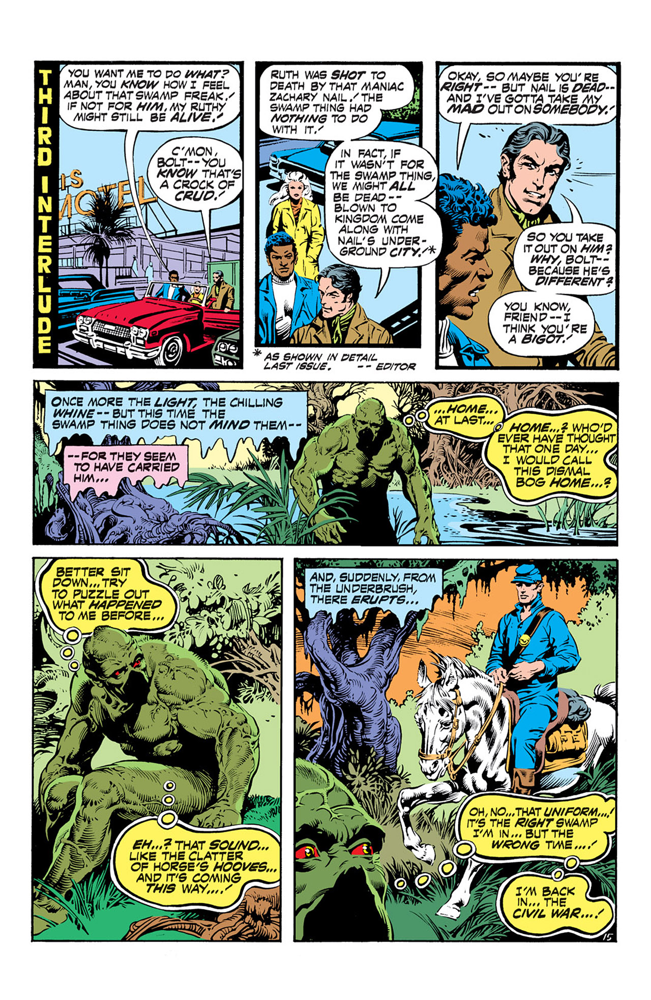 Swamp Thing (1972) issue 12 - Page 16