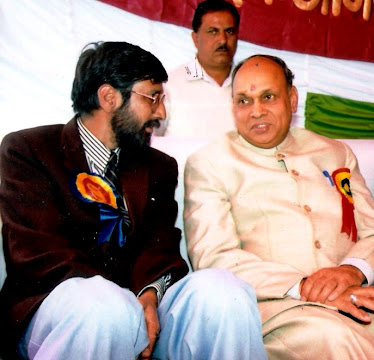 Rajen Todariya with P.K.Dhumal C.M. Himachal Pradesh
