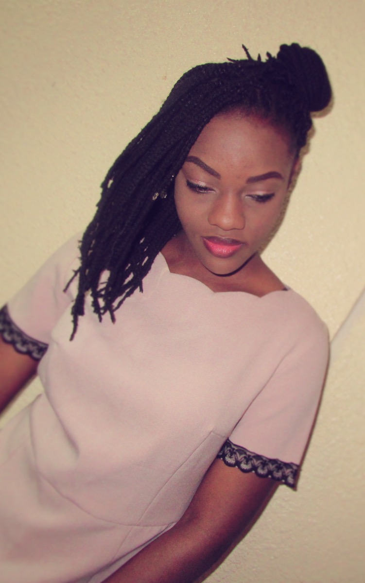 How to style yarn braids