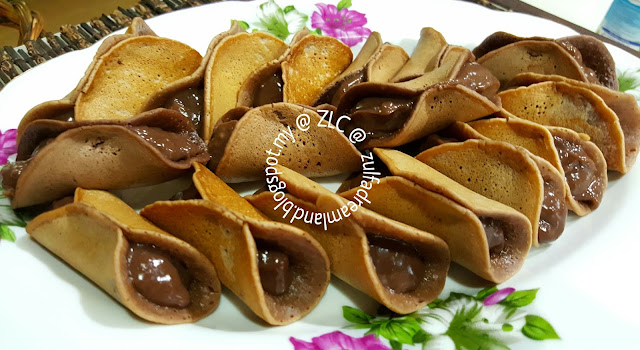 ZULFAZA LOVES COOKING: Apam manja coklat