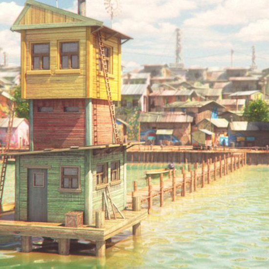 Swamp Town Live Wallpaper Engine
