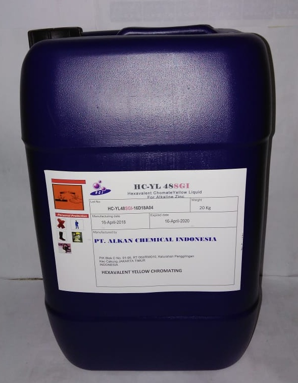 YELLOW HEXAVALENT CHROMATING