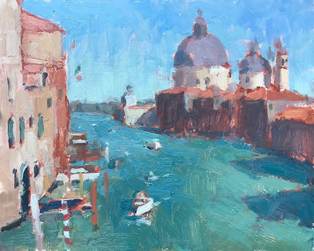 #399 ‘4pm, Maria Della Salute Venice’ 8×10″