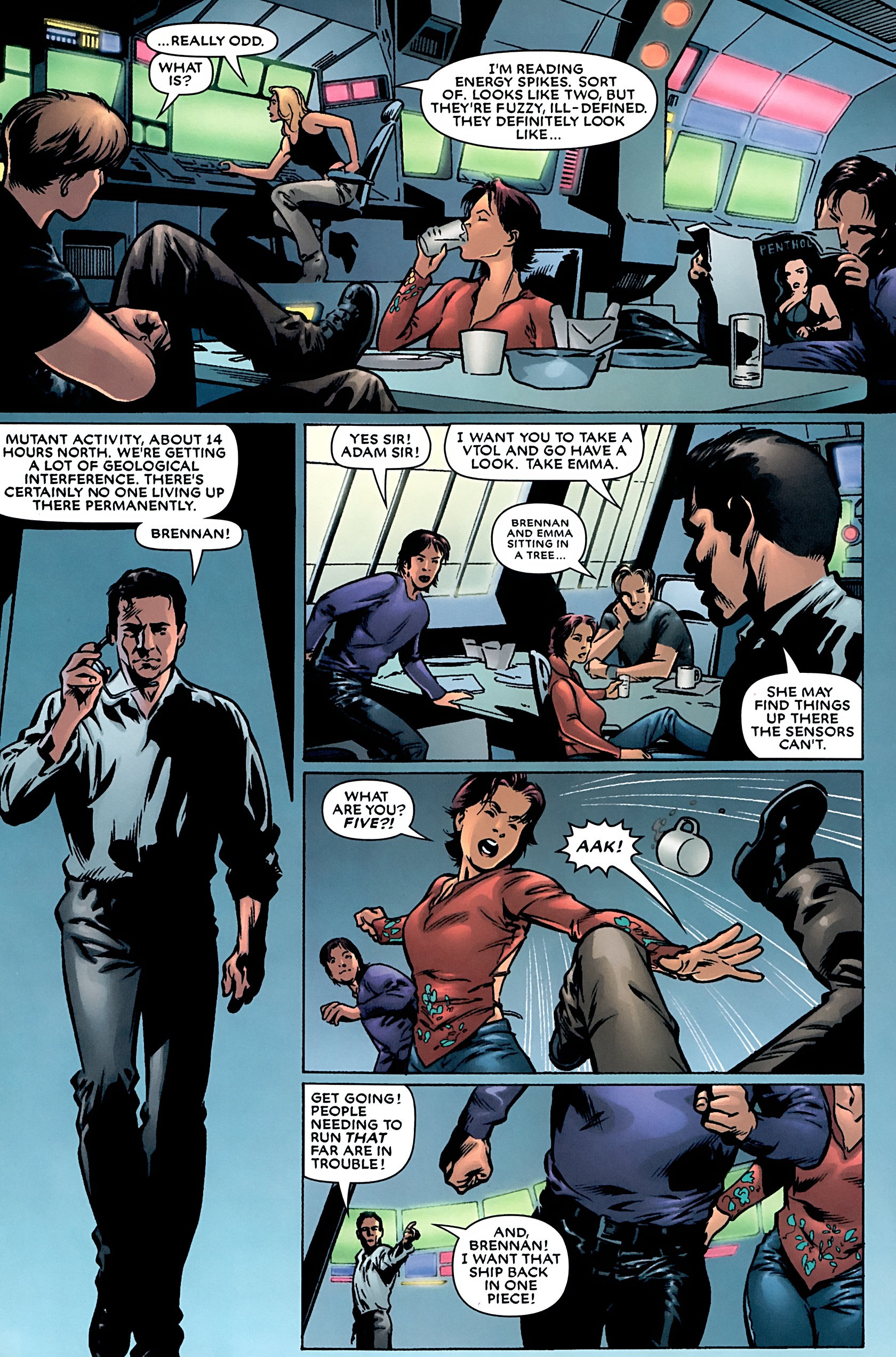 Read online Mutant X: Dangerous Decisions comic -  Issue # Full - 13