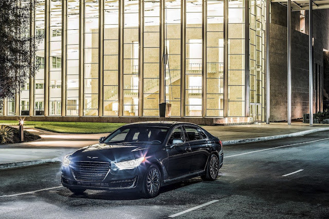 Genesis G90 2017 Genesis G90 black