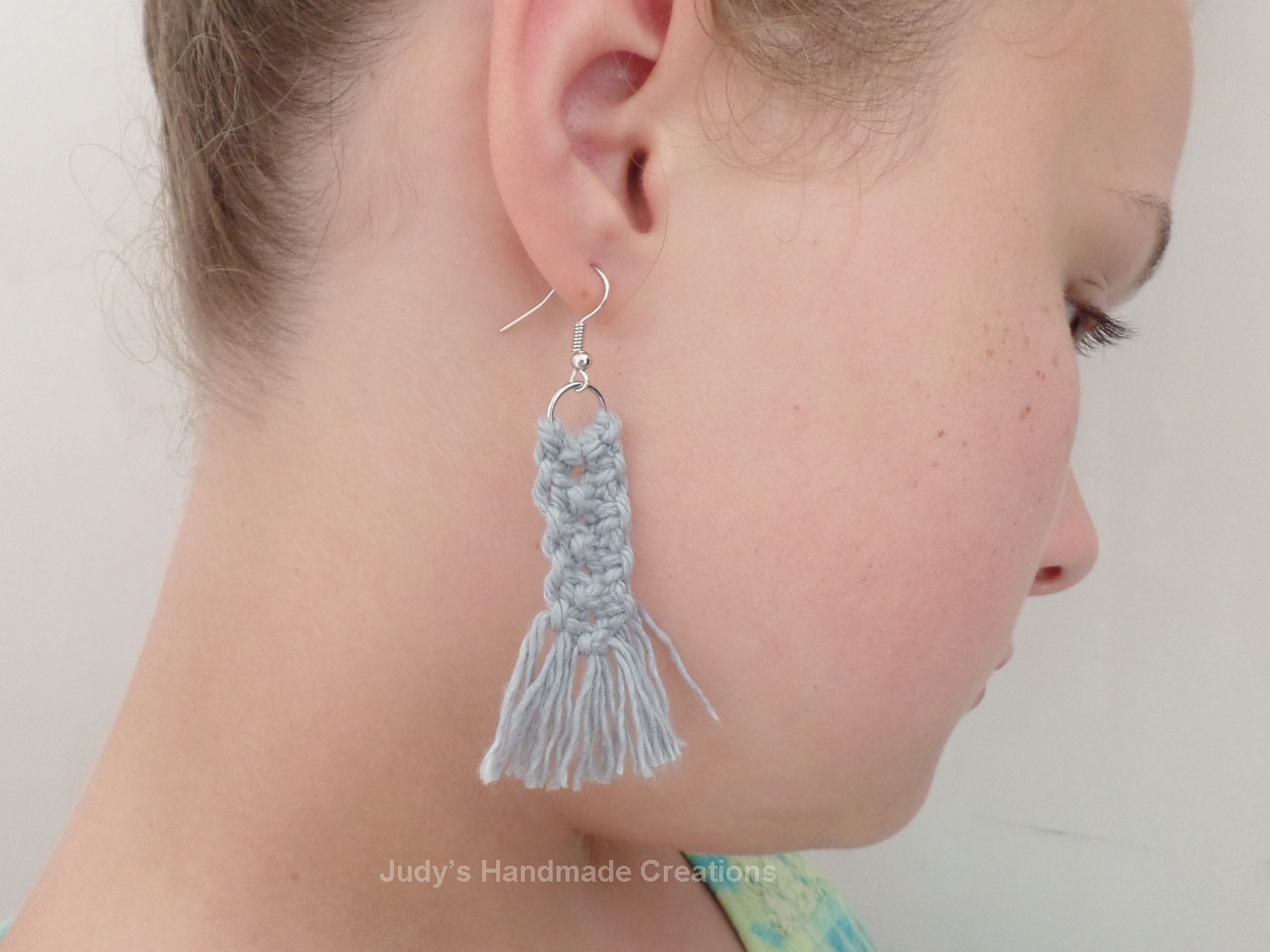 Judy's Handmade Creations Handmade Macrame Earrings!