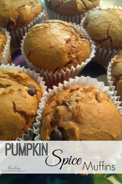 Check out this amazing pumpkin spice muffins recipe with cake mix and chocolate chips.