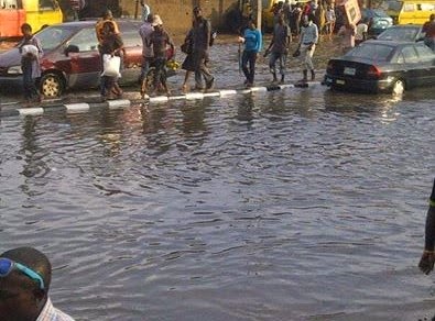 flooding ikeja lagos
