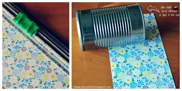 How to Make a Pencil Holder Using a Can