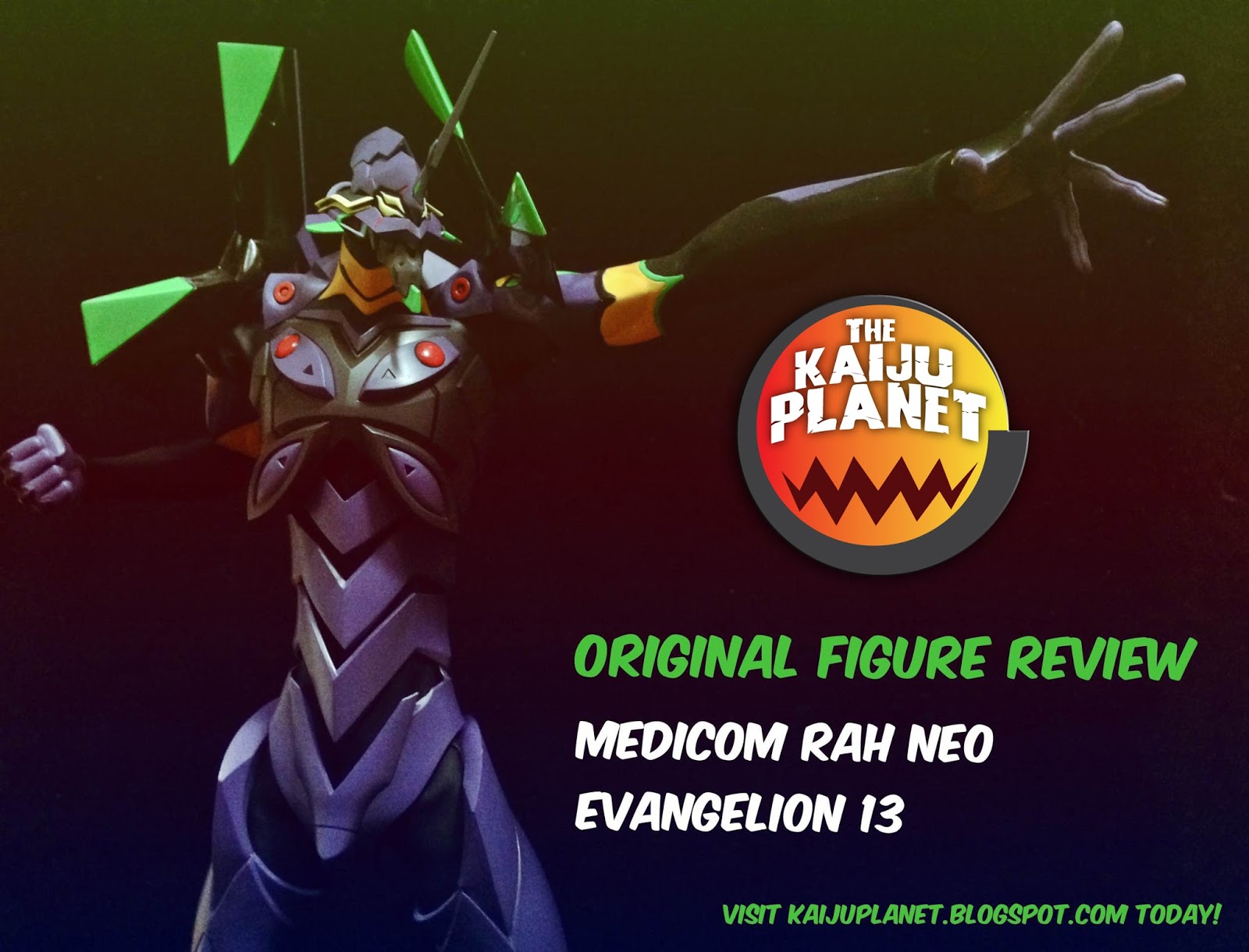 The Kaiju Planet Original Figure Review Medicom Real Action Heroes Neo Evangelion 13