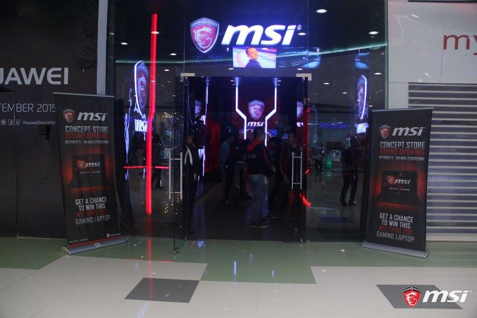 MSI Concept Store at SM Mall of Asia Cyberzone