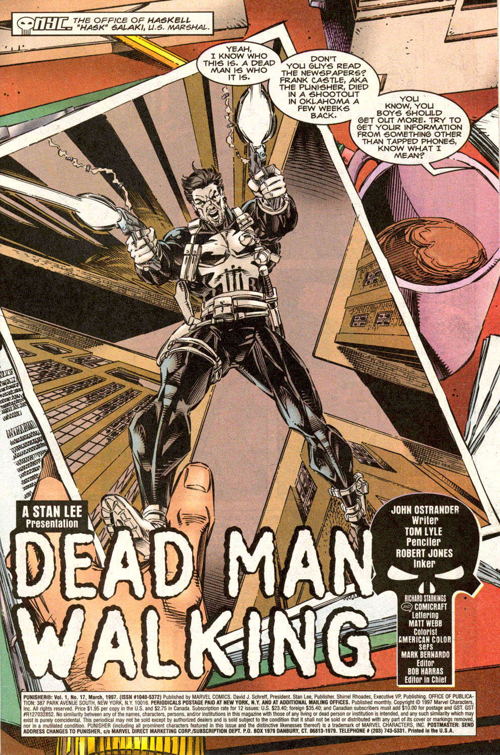 Read online Punisher (1995) comic -  Issue #17 - Dead Man Walking - 2