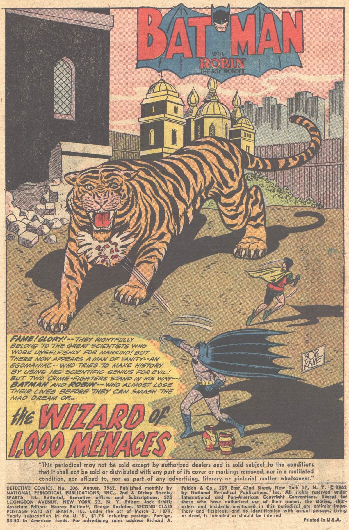 Read online Detective Comics (1937) comic -  Issue #306 - 3