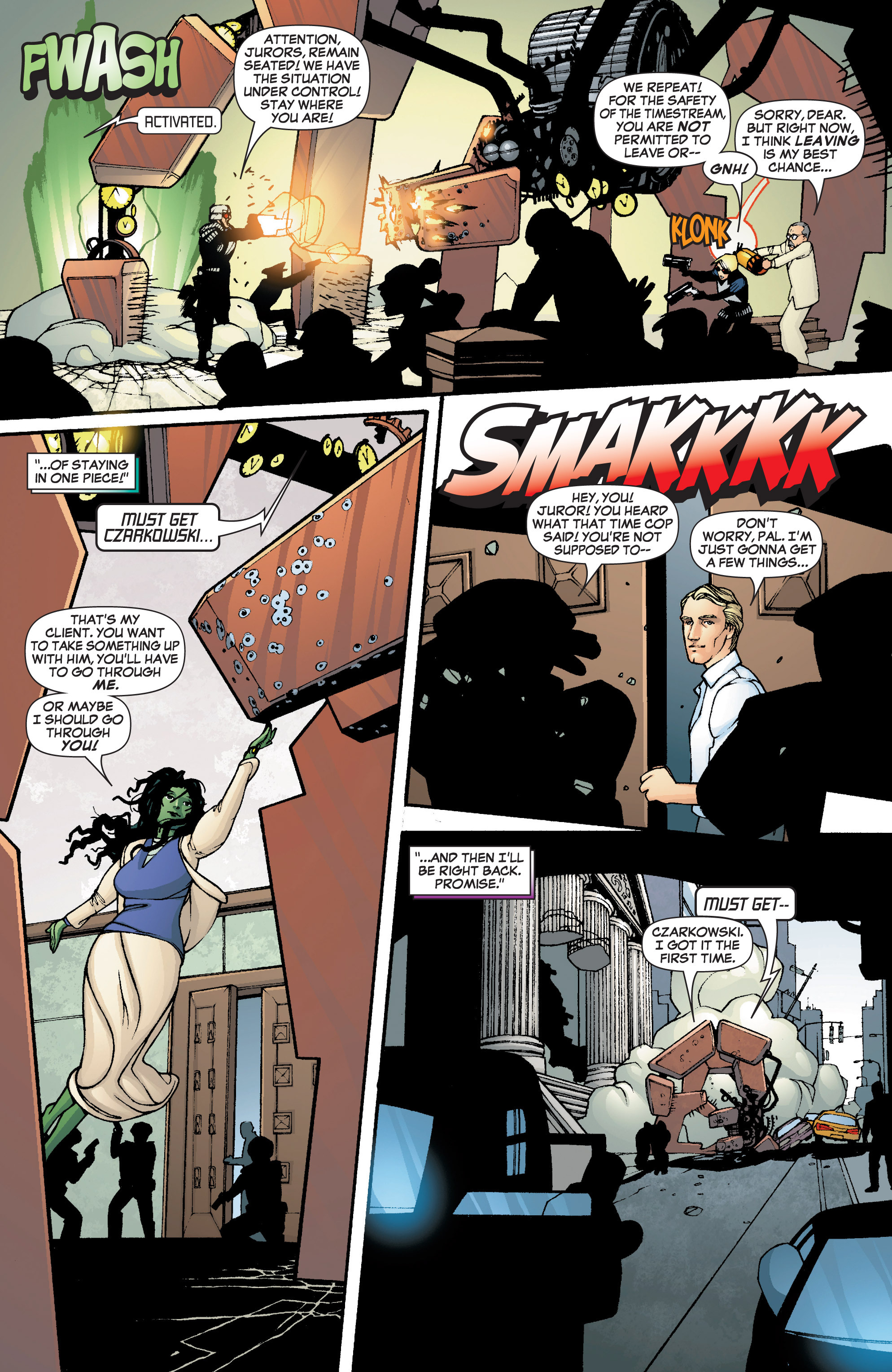 Read online She-Hulk (2005) comic -  Issue #2 - 17
