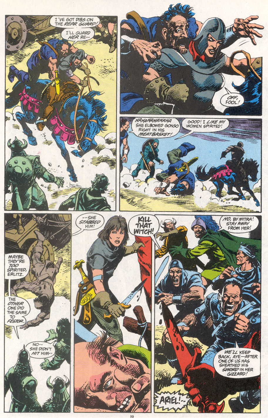 Read online Conan the Barbarian (1970) comic -  Issue #266 - 8
