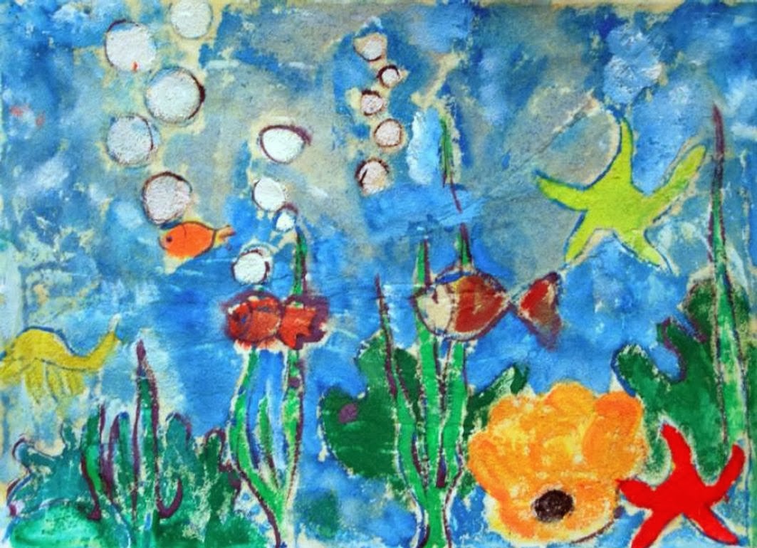 Poisson Borowski Tall Rouge et Bleu