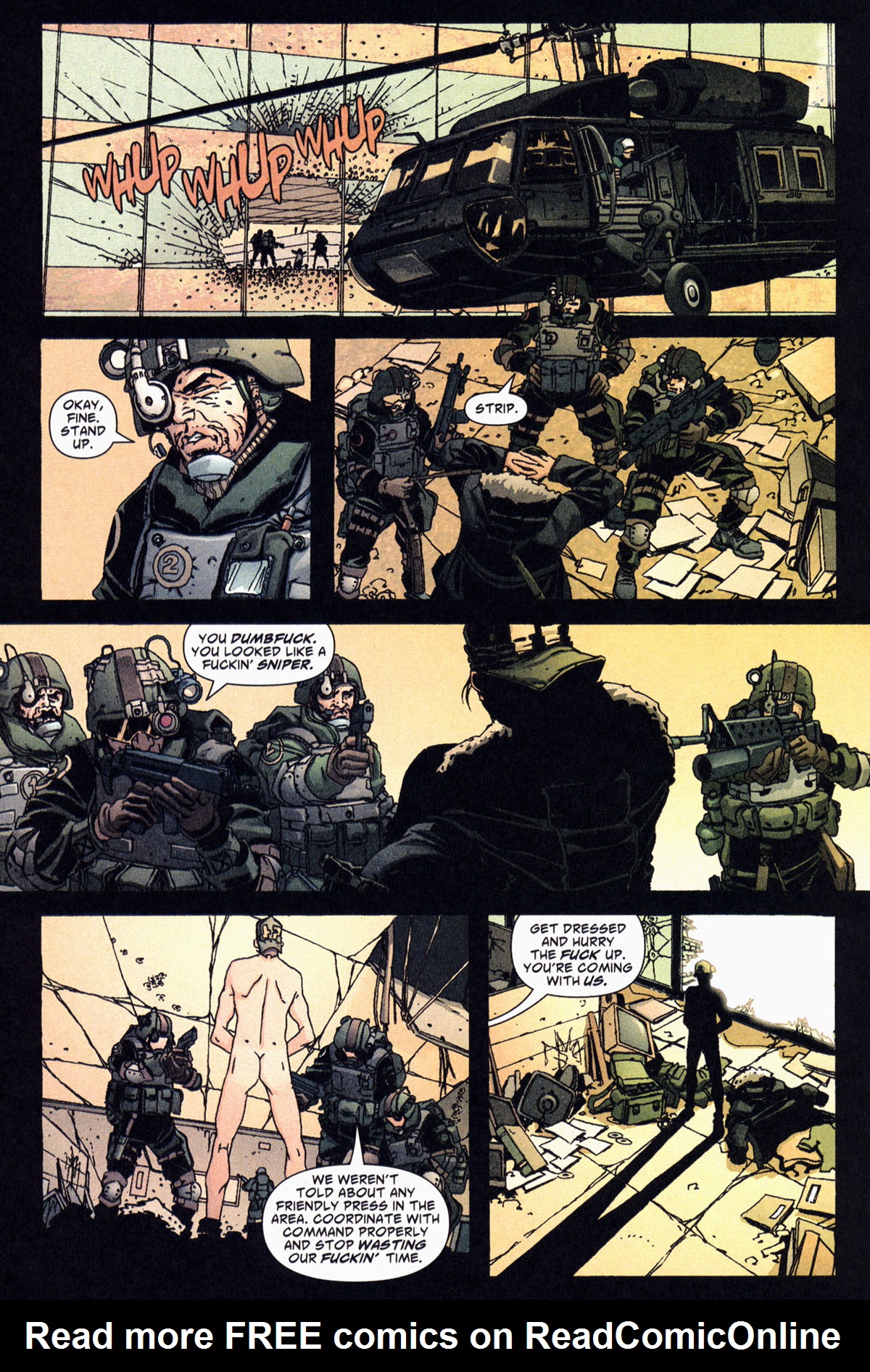Read online DMZ (2006) comic -  Issue #3 - 6