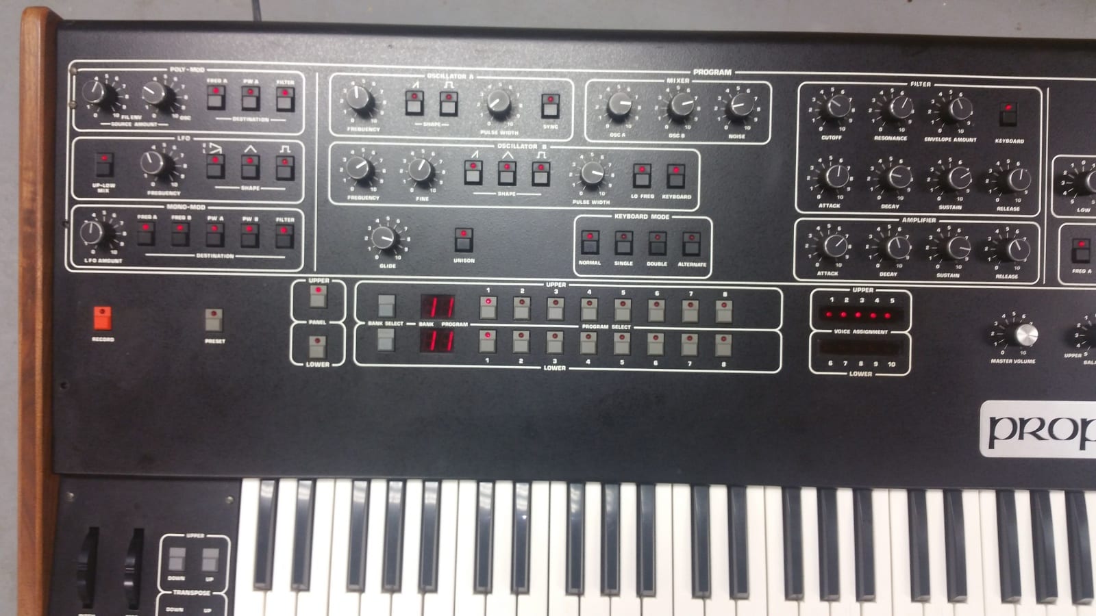 MATRIXSYNTH: 1982 Sequential Circuits Prophet-10 Synthesizer Final