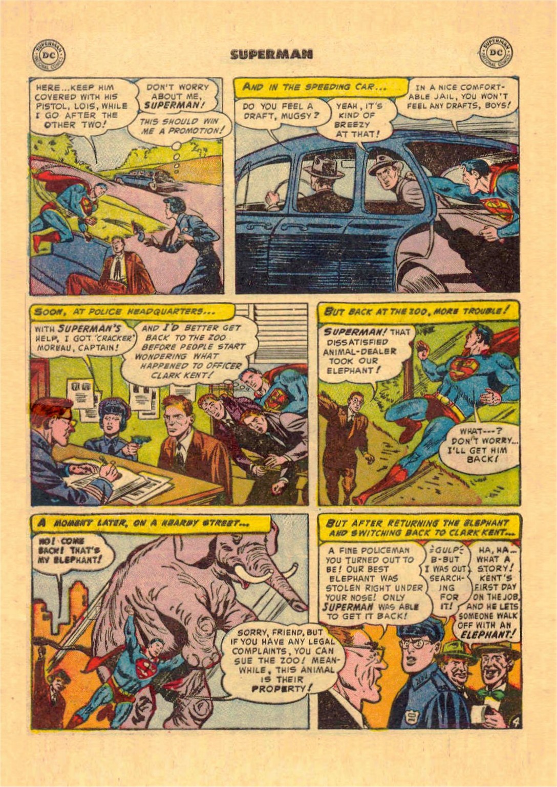 Read online Superman (1939) comic -  Issue #84 - 34
