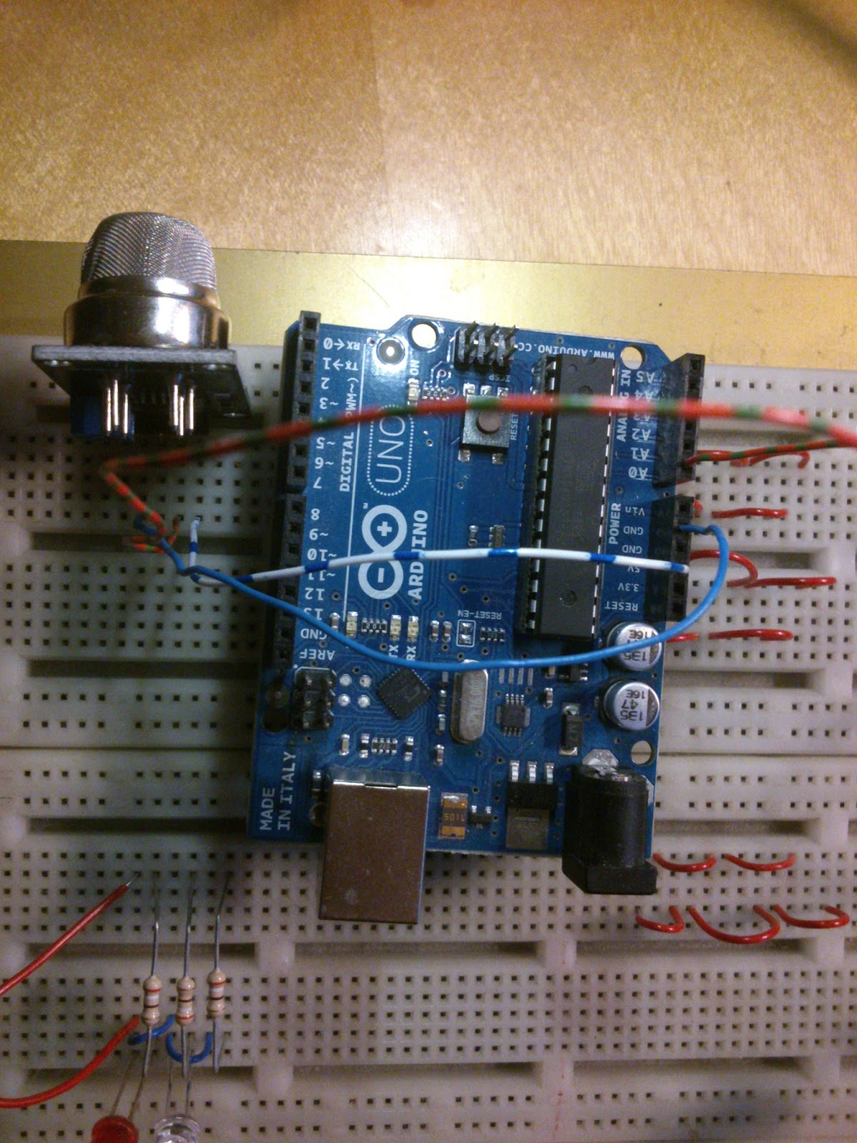 VanceAnce: Gas Sensor with Arduino