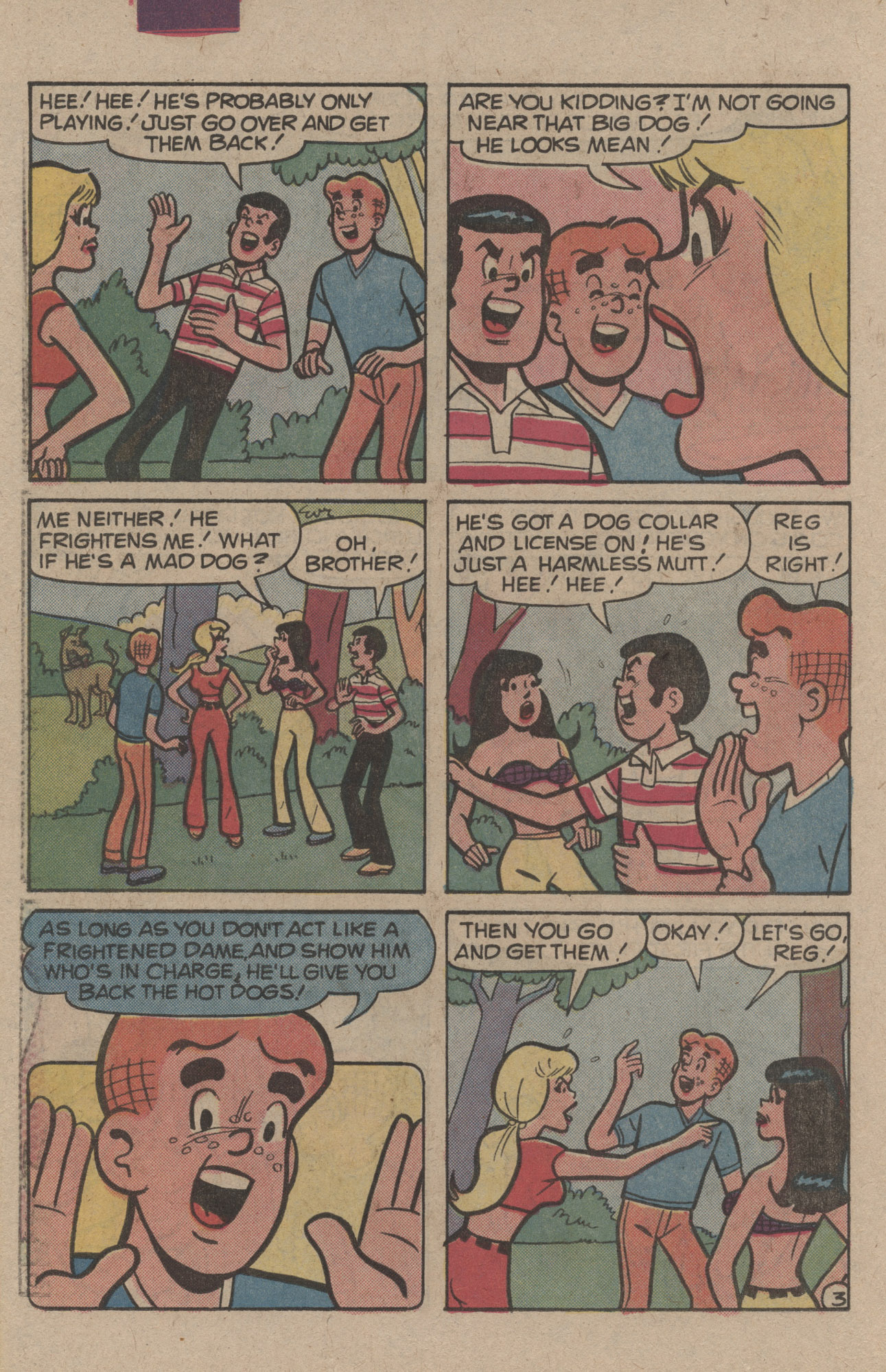 Read online Reggie and Me (1966) comic -  Issue #117 - 22