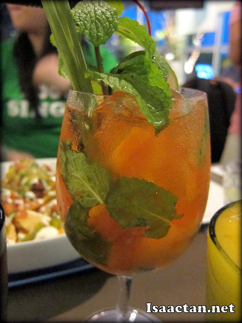 Mandarin Spree-A combination of Mint, Tangerine, Lime, Orange & Soda - RM13.90