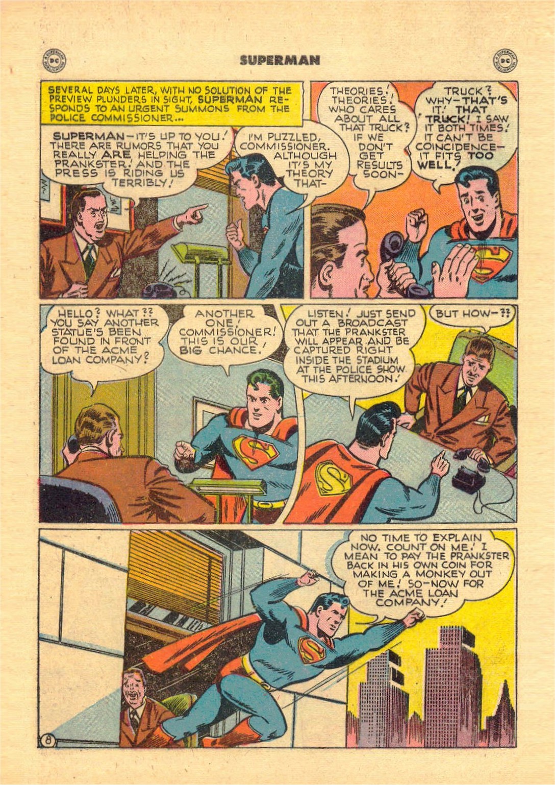 Read online Superman (1939) comic -  Issue #52 - 12