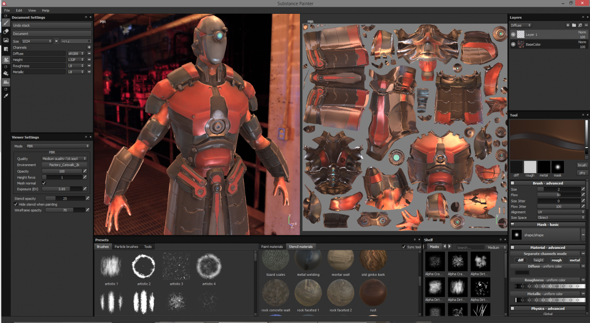 Nadie Especial Allegorithmic Substance Painter 1.3.5.734 (x64)