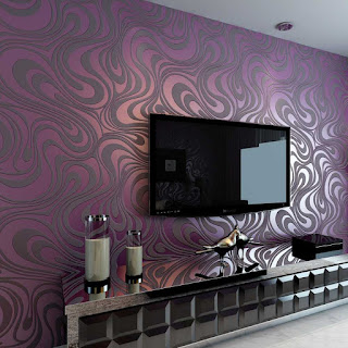 contoh wallpaper dinding kartun