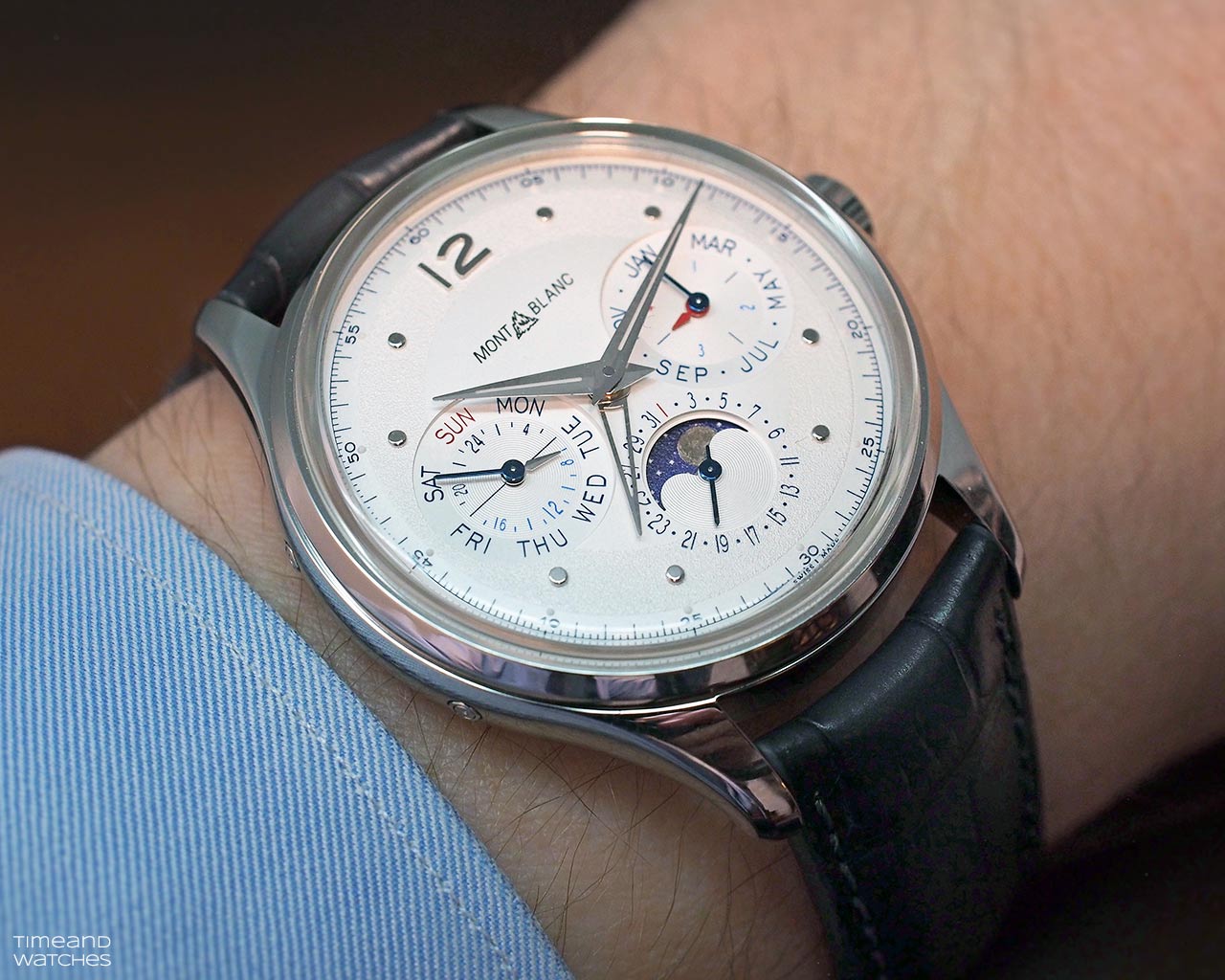 SIHH 2019 Montblanc Heritage Perpetual Calendar Time and Watches