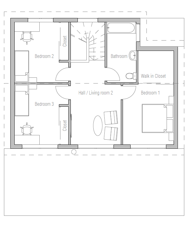 Affordable Home Plan floor plan 2
