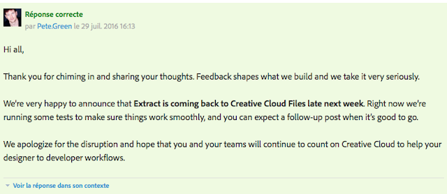 Creative Cloud Extract : le retour, A Unix Mind In A Windows World