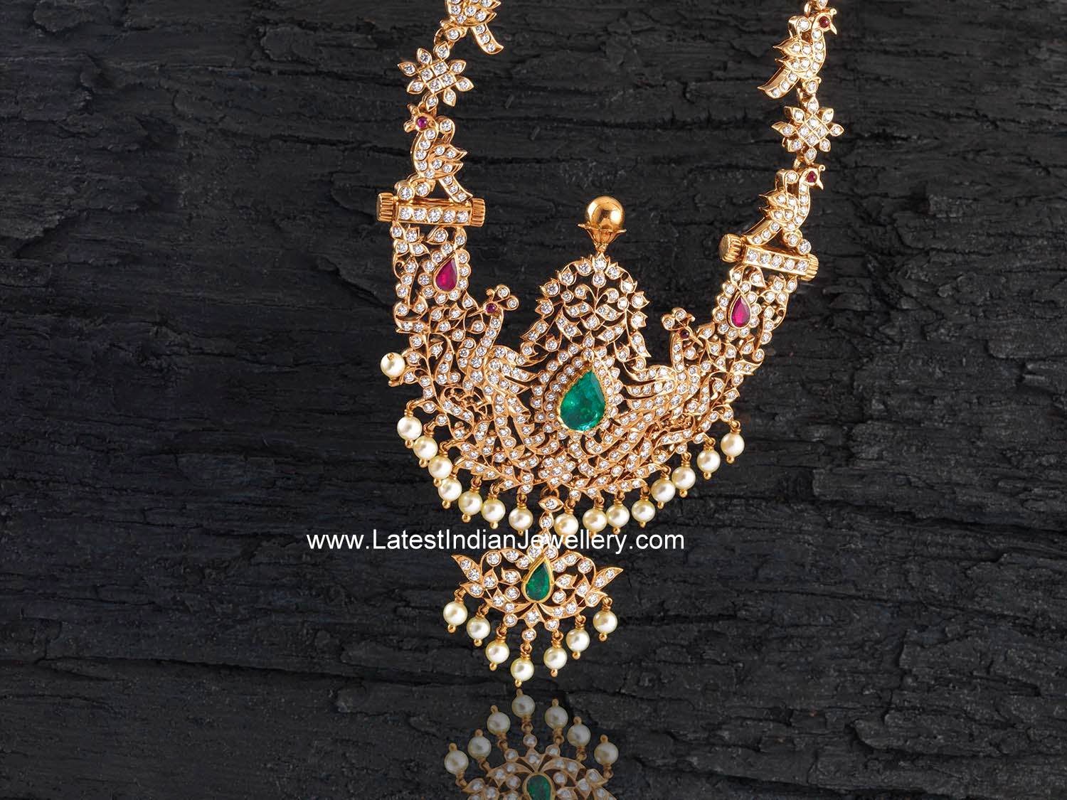 diamond classic rani haram latest indian jewellery designs latest indian diamond necklace designs