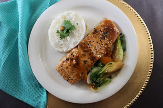 Roasted Chili Maple Salmon