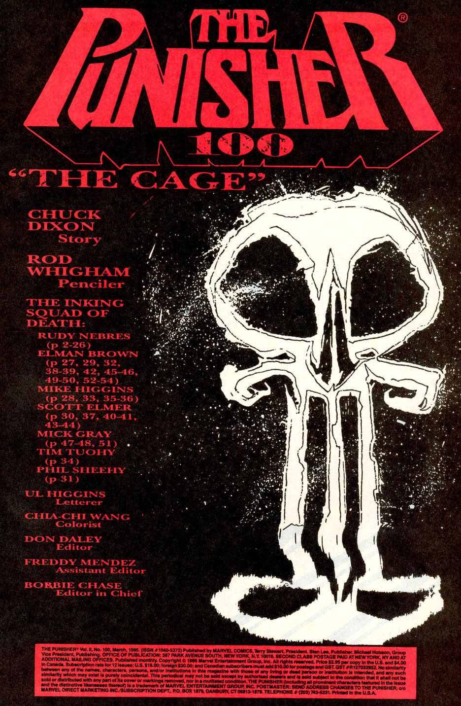 Read online The Punisher (1987) comic - Issue #100 - The Cage - 2