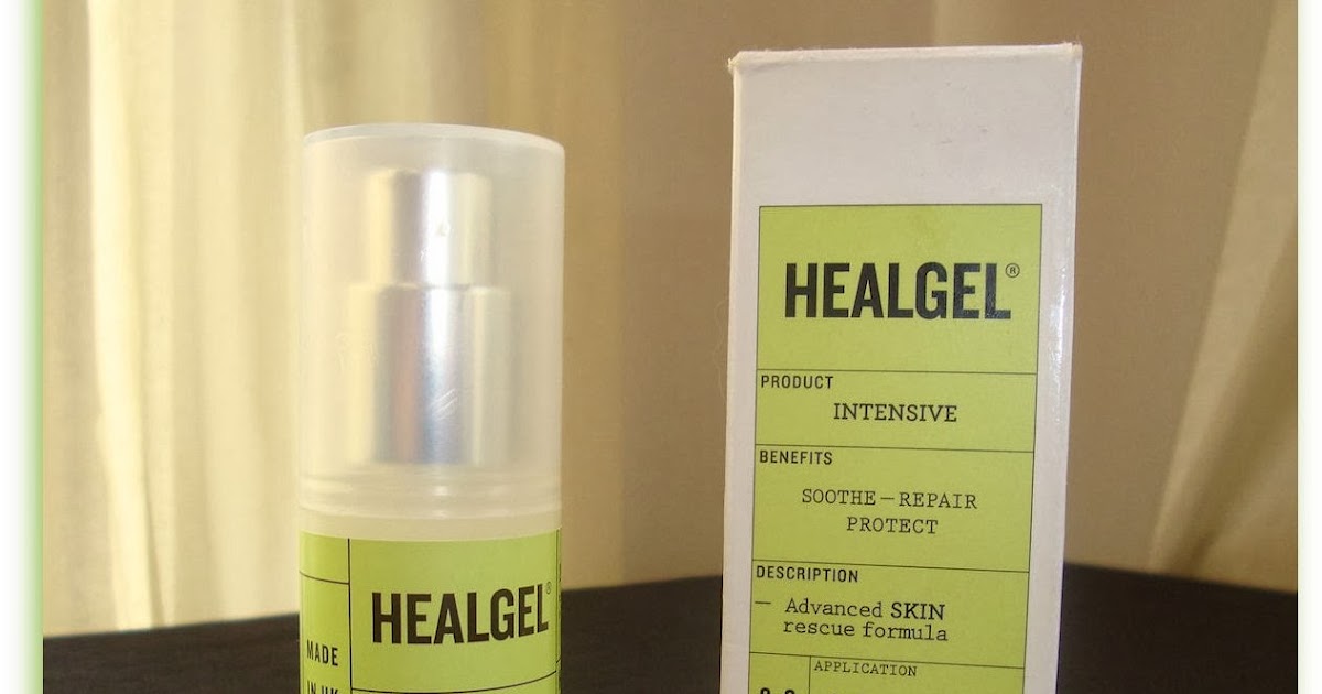 HealGel Intensive – Well I Wasn’t Expecting That ! | Sophia's Choice ...