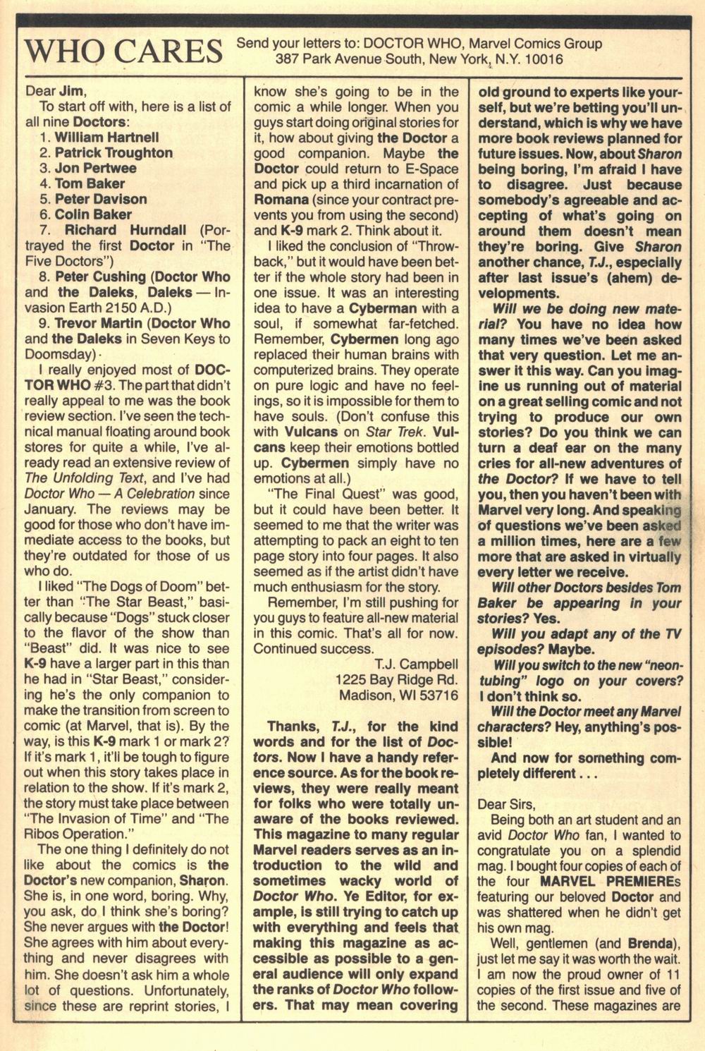 Doctor Who (1984) issue 6 - Page 32