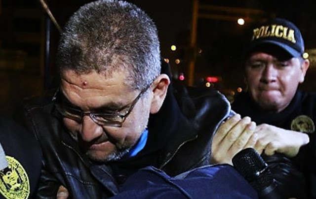Walter Ríos Montalvo César Hinostroza y Walter Ríos, considerados los cabecillas de la organización criminal Los Cuellos Blancos del Puerto.