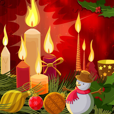 Shining Christmas day download free wallpapers for Apple iPad