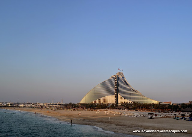 Jumeirah Beach Hotel from Burj Al Arab