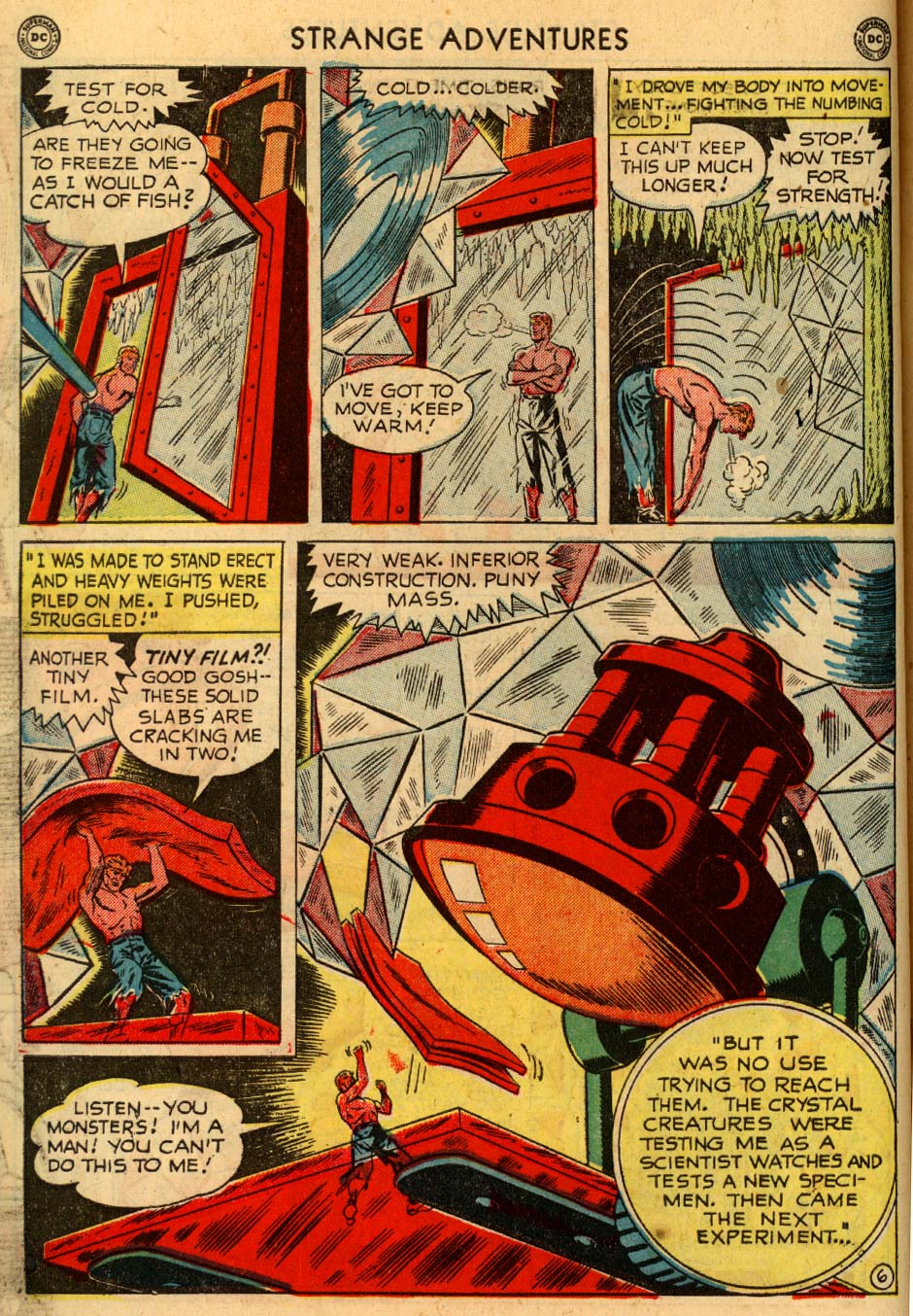 Read online Strange Adventures (1950) comic -  Issue #4 - 8