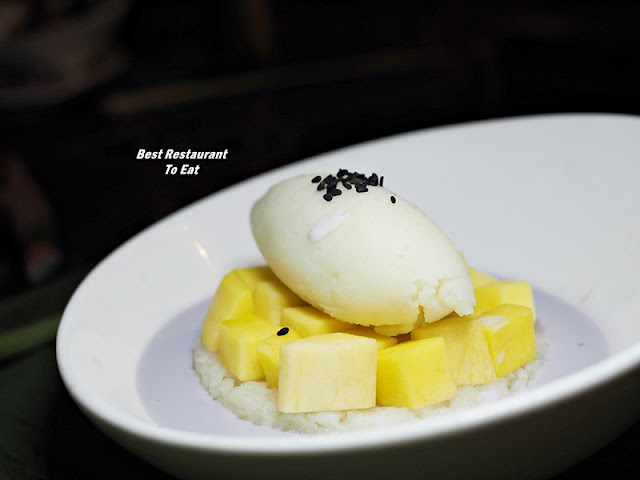 Pak Tai KHAO NIAW MAMUANG   Mango, sticky rice, coconut cream