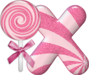 Abecedario con Lollypop. Pink Abc with Lollypop.