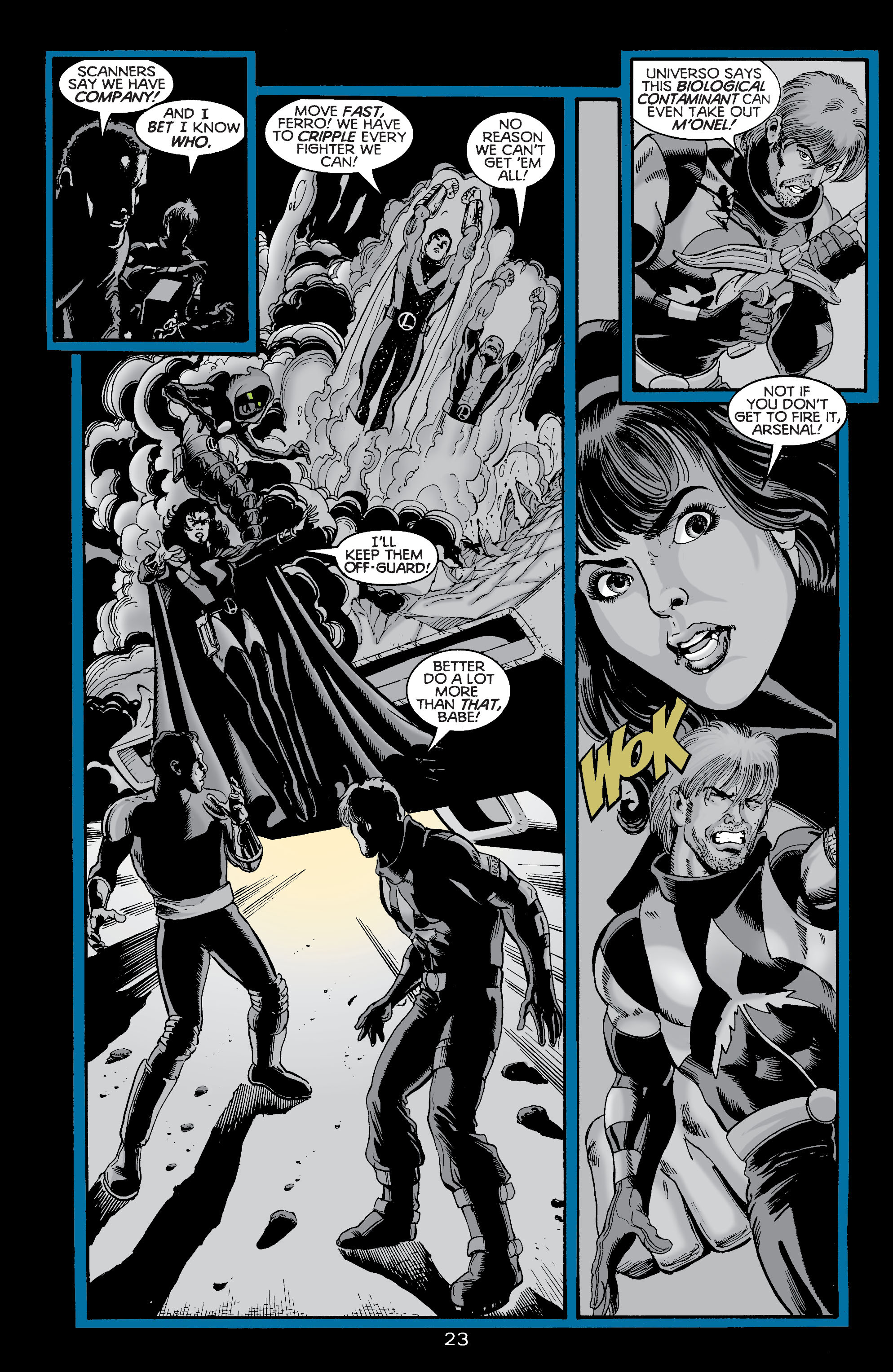 Read online Titans/Legion of Super-Heroes: Universe Ablaze comic -  Issue #3 - 26