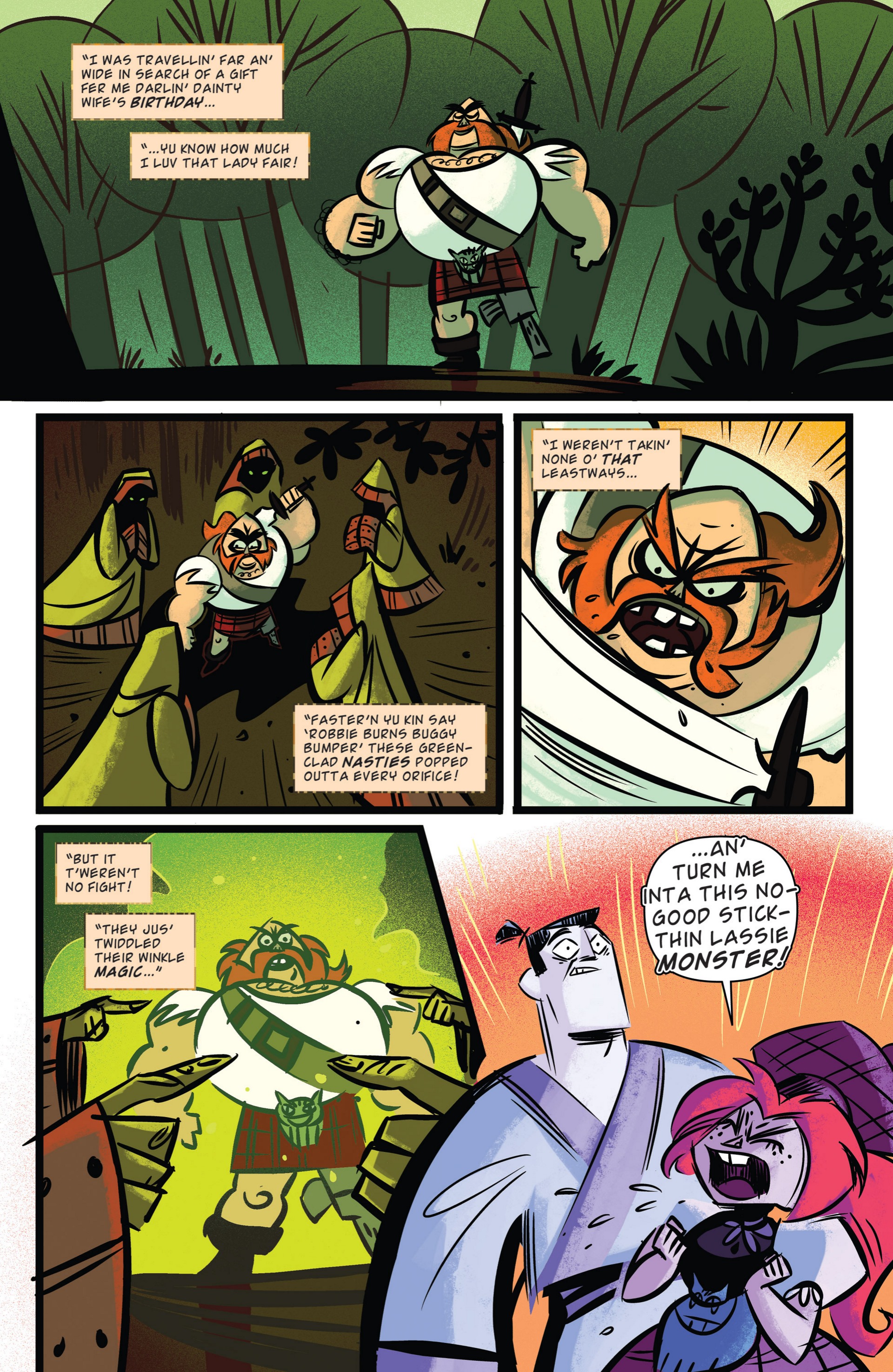 Read online Samurai Jack comic -  Issue #6 - 10