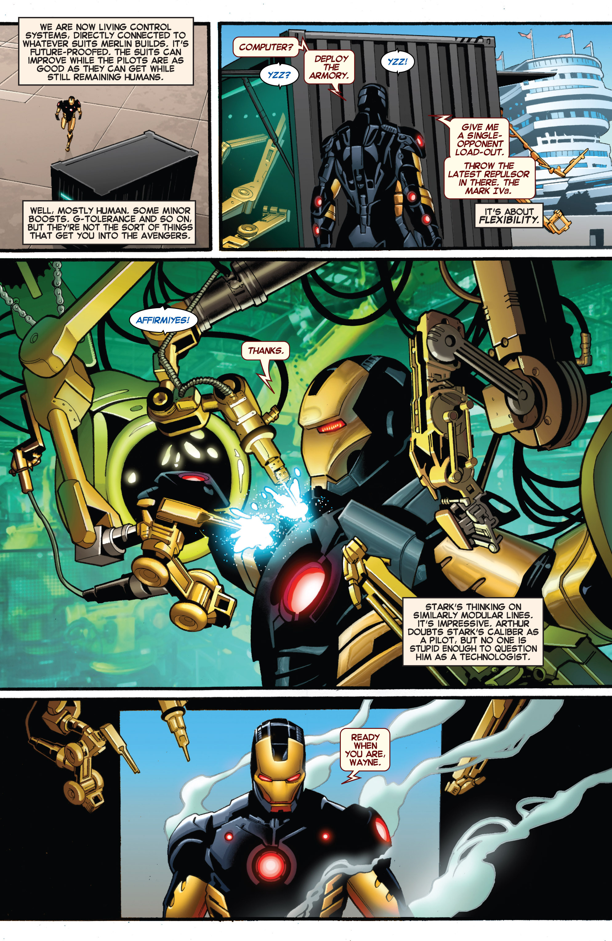 Read online Iron Man (2013) comic -  Issue #2 - 12